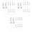 30Pcs Durable Plastic Lash Measuring Rulers Eyelash Curling Kit 1