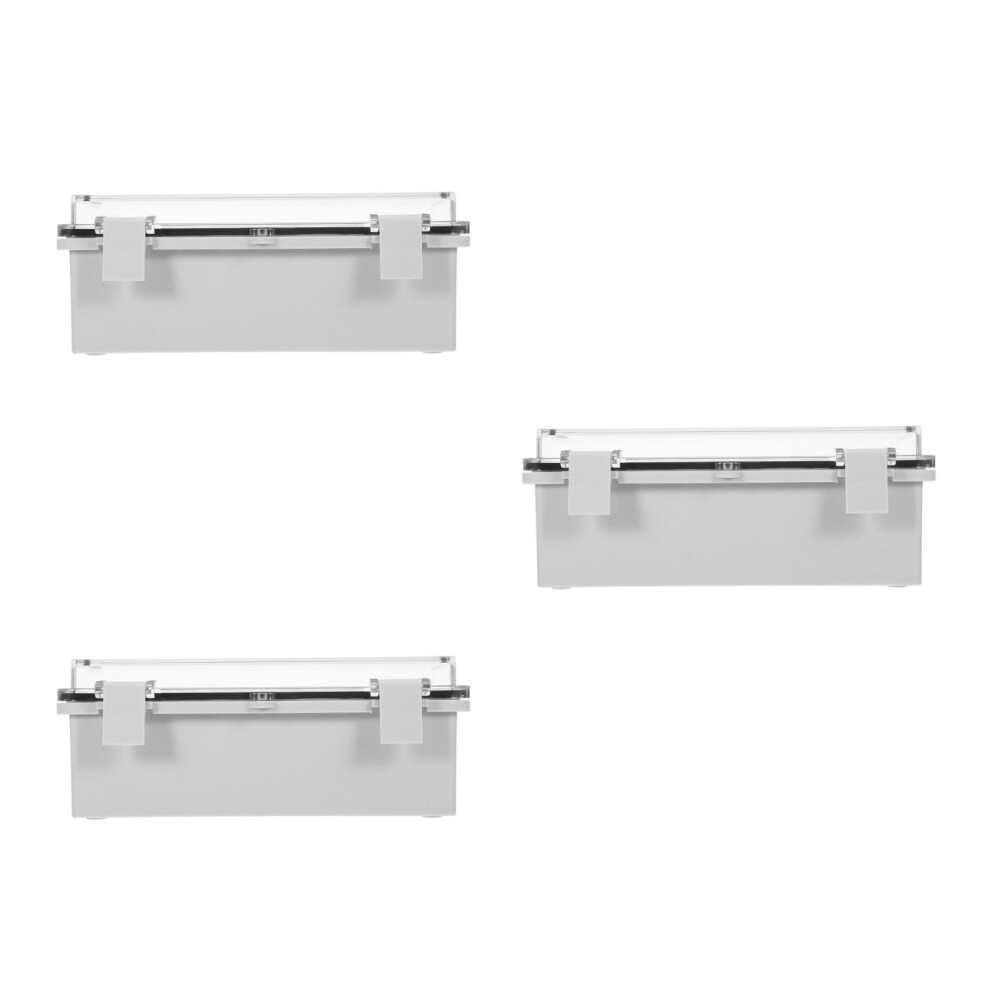 3Pcs Multicolor Waterproof Outdoor Plastic Junction Box Cable Cover 3703370315138