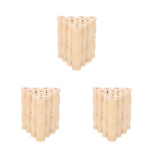 30Pcs Smooth Finish Wooden Handle for Pails and Baskets Grip