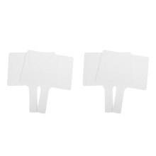 4Pcs Acrylic Classroom Whiteboard Handheld Dry Erase Paddles