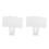 4Pcs Acrylic Classroom Whiteboard Handheld Dry Erase Paddles 1