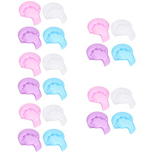 20Pcs Premium PP Nail Bowls Manicure Soak Trays for Nail Art Supplies