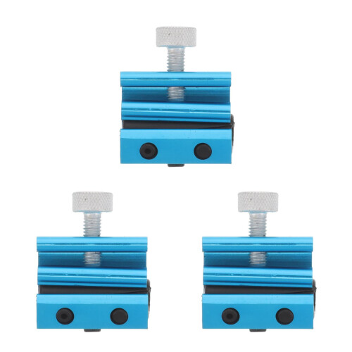 3Pcs Blue Motorcycle Cable Lube Tool Dualhead Metal Plastic Durable