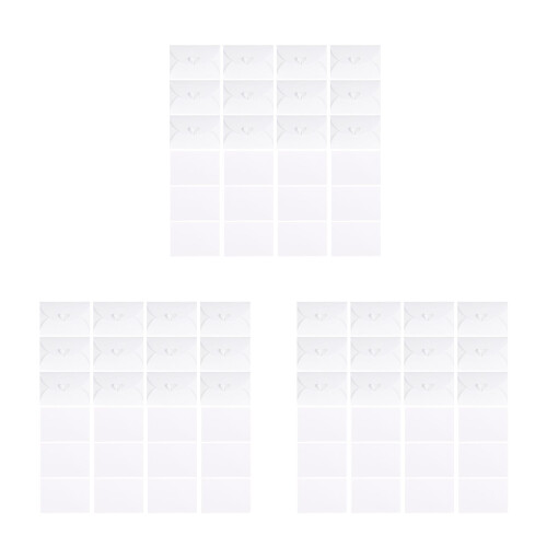 60St Mini Witte Enveloppen Delicate Kaarton