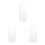 3Pcs Transparent Storage Organizer Case for 1:64 Scale Toy Car Models 1