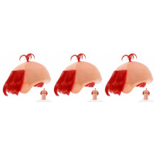 3St Lichtgewicht Bald Cap Met Humor Voor Halloween En Cosplay