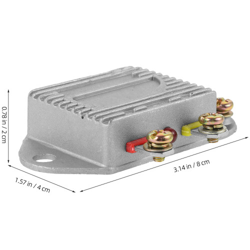 4Pcs Durable Silver Voltage Regulator Stabilizer for Car Use 1