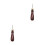 2Pièces Trancheur Ébauchoir Bois Marron Pour Couture Du Cuir 4