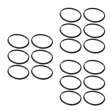 18Pcs Black Silicone Seal Rings Replacement for Travel Cups Leak Proof