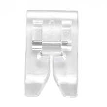 6mm ABS Sewing Machine Presser Foot for All Models – Curved Seam Guide