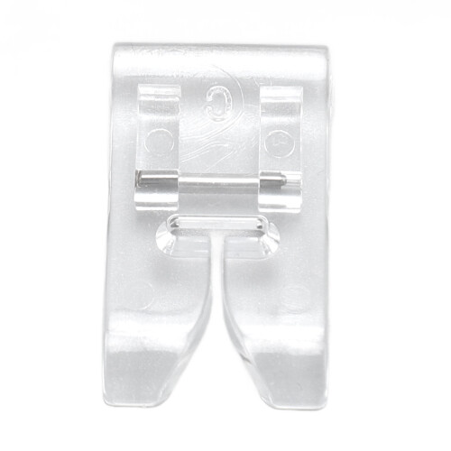 6mm ABS Sewing Machine Presser Foot for All Models – Curved Seam Guide