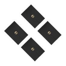 4Pcs Black Paper Graduation Season Farewell Cards