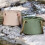 2Pcs Collapsible Bucket Green PVC Lightweight Foldable Water Container 4