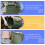 2Pcs Collapsible Bucket Green PVC Lightweight Foldable Water Container 5
