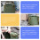 2Pcs Collapsible Bucket Green PVC Lightweight Foldable Water Container 6