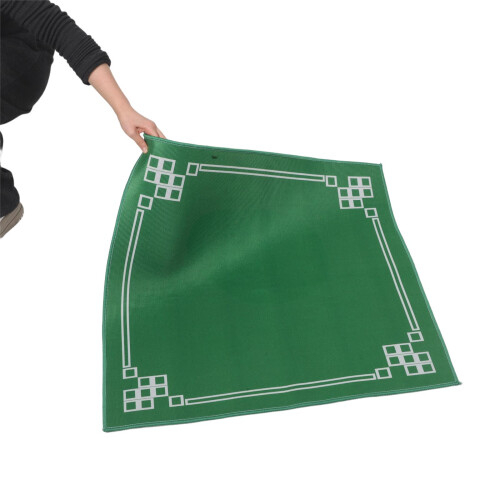 De Jeu Vert Antidérapant En Velours Pour Mahjong 2