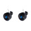 2Pièces Ventilateur Auto Noir 6 Pouces Ventilation Intérieure Compact 1