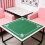 De Jeu Vert Antidérapant En Velours Pour Mahjong 5