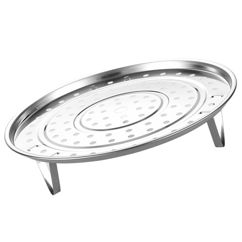 4Pcs Compact Metal Steamer Rack for Pot Efficient Food Steaming 2