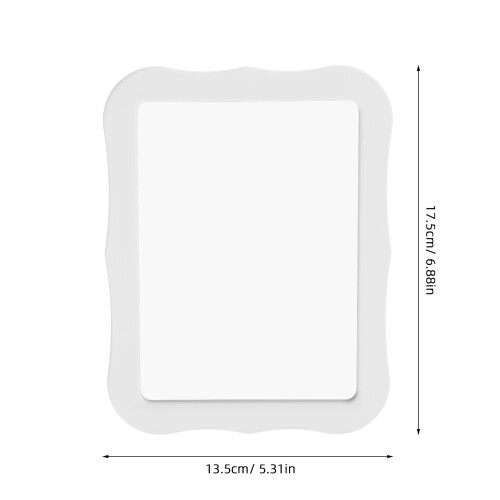 5Pcs Portable Magnetic Locker Mirrors White Ps for Makeup 1
