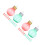 24Pcs Clear Round Plastic Baubles for DIY Crafting Wedding Party 5
