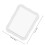 5Pcs Portable Magnetic Locker Mirrors White Ps for Makeup 3