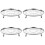 4Pcs Compact Metal Steamer Rack for Pot Efficient Food Steaming 7