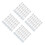120Pcs Transparent Cabinet Glass Retainer Clips for Secure Fixing 1