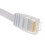 kenable FLAT CAT6 Ethernet LAN Patch Cable Low Profile GIGABIT RJ45   0.3m WHITE 3