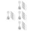 800Pcs White Elastic Cord for DIY Hat Chin Straps and Mask Making 7