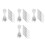 800Pcs White Elastic Cord for DIY Hat Chin Straps and Mask Making 8
