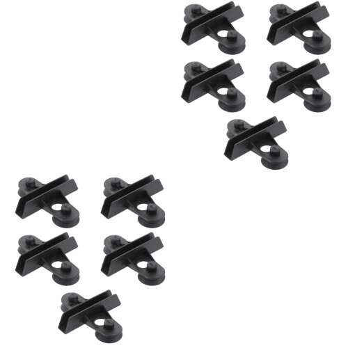 10Pcs Suction Cup Tank Divider Holder Plastic for Aquarium Compartment