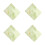 40Pcs Self Adhesive Wall Tiles Light Green Waterproof Marble Texture 4
