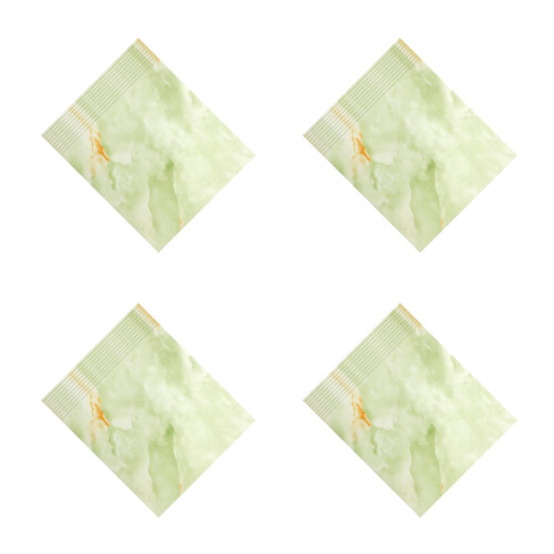 40Pcs Self Adhesive Wall Tiles Light Green Waterproof Marble Texture 2