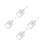 4Pièces Flacons Mousse Pour Shampooing Gel Douche 4