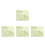 40Pcs Self Adhesive Wall Tiles Light Green Waterproof Marble Texture 8