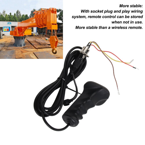 12V‑24V 250A Weatherproof Winch Hand Remote Controller for Truck Elevator 1