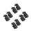 8Pcs Black Microwave Oven Door Switch Replacement Part for Home Use 1