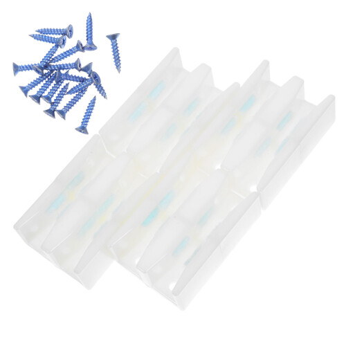 Sliding Shower Door Bottom Sill Guide Plastic 4 Set