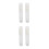 4Pcs Refillable Clear Paint Markers Fine Tip for Precise Office Use 4