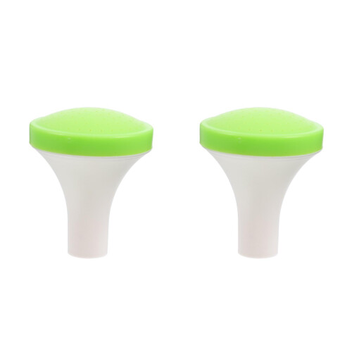 2Pcs Portable Green Watering Can Replacement Head for Garden Misting