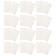 225St Navulpagina's Wit Ruitpapier Voor 6 Gats Ringband En Notepad