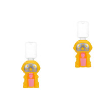 2St Mini Waterfontein Speelgoed LED Licht En Cartoon Robot Design