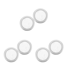 6Pcs Durable Silver Metal Speaker Grille Covers with Decorative Mesh