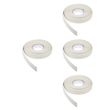 4St Wit PVC Zelfklevende Flexibele Vinyl Plint En Muurdecoratie Trim