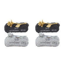 4St Decoratieve Grafsteen in , Waterdicht Herdenkingsornament