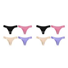 8St Dames Naadloos Ondergoed Elastisch Nylon Assortie Kleuren