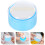 2 Pieces Portable Container Box For Talcum Boxes Puff And 9
