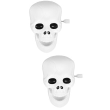 2St Halloween Wind-Up Toy Wit ABS Decoratief Speelgoed