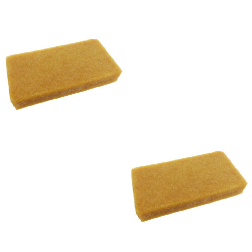 2St Antislip Schoenentool Rubber Grip Tape Cleaner Compact Bruin